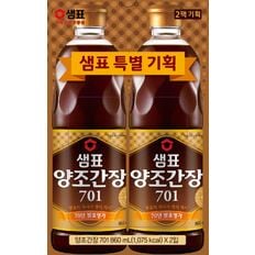 양조간장 701  860ml 2입 기획