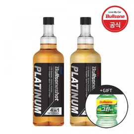 불스원 불스원샷 4in1 플래티넘 500ml 1개입 산화방지+사은품 워셔액