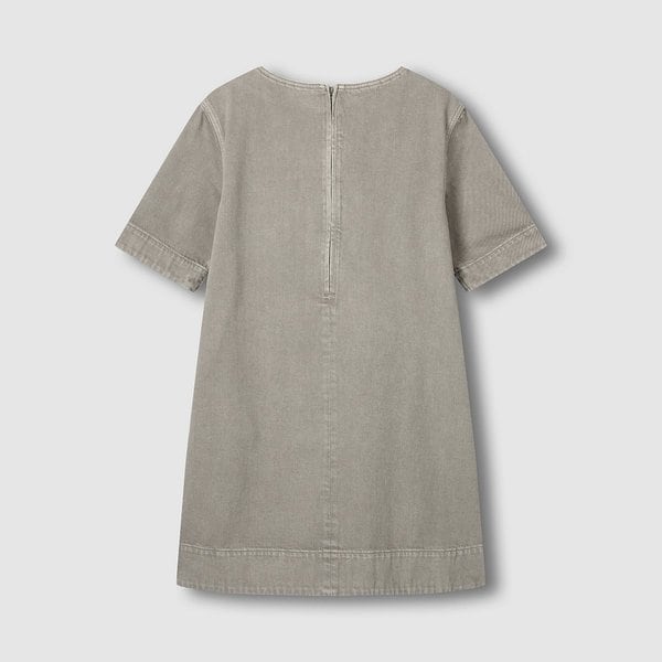 여 데님 반팔 원피스 J136201072081