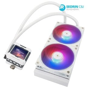 [서린공식] Thermalright FROZEN WARFRAME 240 ARGB 서린 (WHITE)