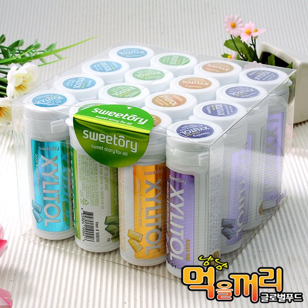 자일리톨 후르츠 앤 민트향 껌 (16개) - 416g - SSG.COM