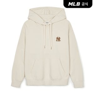 MLB [코리아공식] 클래식 모노그램 빅럭스 오버핏 후드티 NY (D.Cream)