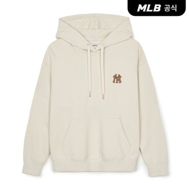 MLB [코리아공식] 클래식 모노그램 빅럭스 오버핏 후드티 NY (D.Cream)