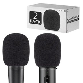 Geekria for Creators 폼 윈드스크린 Shure SM57LCE PGA81LC 마이크 안티팝 커버 윈드