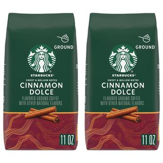  [해외직구] Starbucks 스타벅스 시나몬 돌체 그라운드 커피 311g 2팩