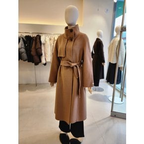 [여주점] [JJ 지고트] 여성 울 캐시미어 블렌드 하이넥 롱 코트 GRBM0CT931