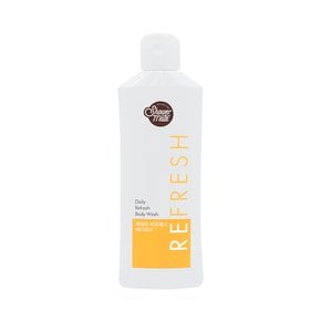 샤워메이트 데일리 리프레시 망고 바디워시 180ml 과일향 휴대용 바디클렌저