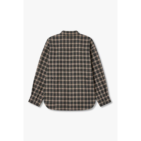 피치 체크 패턴 셔츠 7116160102199