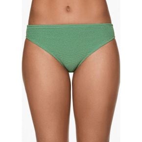 5176604 OYSHO CRINKLE - Bikini bottoms green