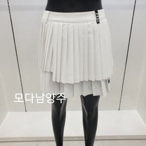 (모다남양주) 골프 간절기 여성 2겹 주름 스커트 P22SSK532M1