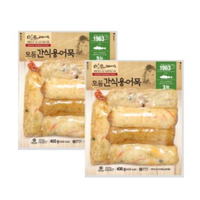 모둠간식용어묵 400g 2봉