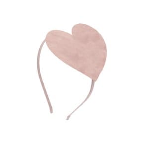 Oversize Heart Hair Band-Kiss