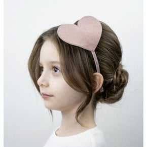 Oversize Heart Hair Band-Kiss