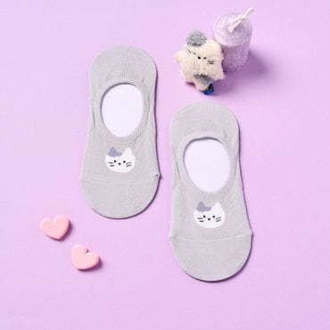 모던하우스 [버터샵] 올데이 밀크캣 포인트 페이크삭스 1P 그레이