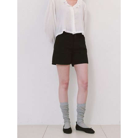 라미네즈 Lithe Cotton Shorts - Black