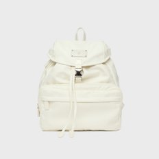 SYMBOL NYLON SMALL BACKPACK [IVORY]