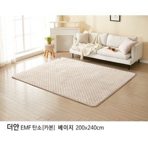 EMF 캠핑 캠핑용 전기장판 전기매트 특대형 온열 탄소 카본 매트 200x240