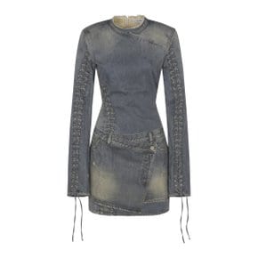 [아크네 스튜디오] Womens Dress A20648863 MID BLUE