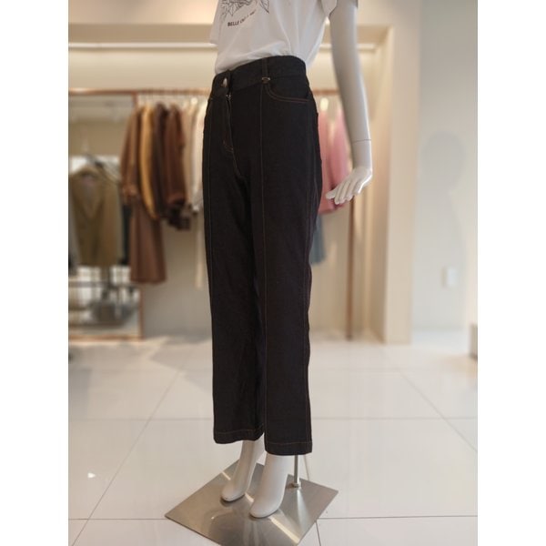 [여주점] 씨씨콜렉트 절개라인백밴딩스트레이트데님팬츠