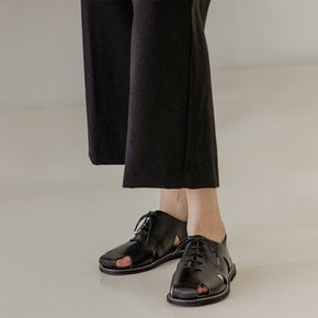 (여성) 안티치 로마니 피셔맨 드레스 슈즈 밀라노 - 블랙