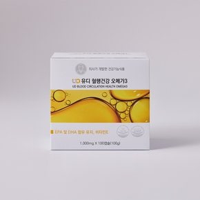 혈행건강 오메가3 1000mg x 100캡슐(3개월분)