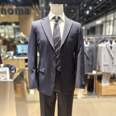 레노마 프리미엄 울 혼용 데일리 스판 네이비정장 RPAMSJ23A