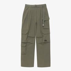 [노스페이스 공식] NP6NR31K 화이트라벨 여성 카고 팬츠_SLATE KHAKI