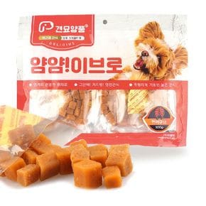 피플펫 강아지 간식 견묘양품 얌얌 이브로 연어큐브 300g[34586547]