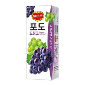 델몬트 드링크 포도 190mlx32팩x2박스