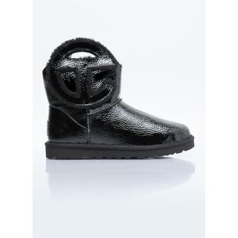 UGG 24 FW UGG x Telfar 남성 로고 미니 주름진 부츠  ugt0354017blk 73648396