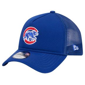 [해외] 1088989 뉴에라 모자 MLB [시카고 컵스] 9FORTY A-Frame Trucker Adjustable Hat - Royal