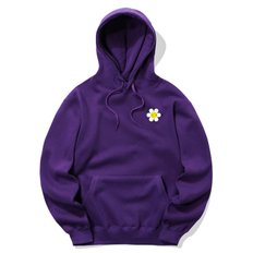 SMALL DAISY LOGO 후드티 - 퍼플