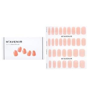 마베니르 네일 스티커 - spring coral nail 32pcs