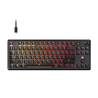 커세어 K70 RGB CORE TKL 텐키리스 게이밍 기계식 키보드 적축