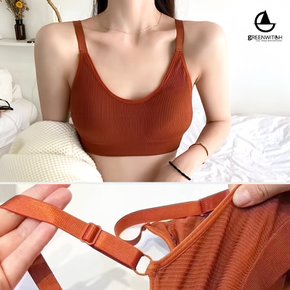 와이드밴드 끈조절 브라탑 캡나시 요가복