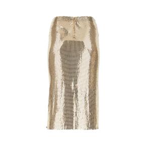 Womens Skirt 2321061036600 002 Gold