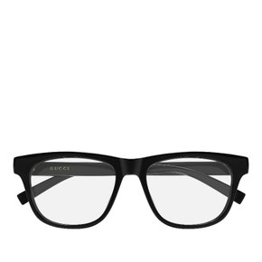 [해외배송] 구찌 렉탱귤러 볼드 안경테 GG2108O 001 BLACK BLACK TRANSPARENT 55