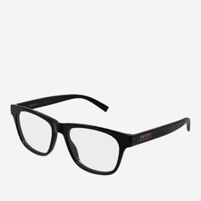 [해외배송] 구찌 렉탱귤러 볼드 안경테 GG2108O 001 BLACK BLACK TRANSPARENT 55