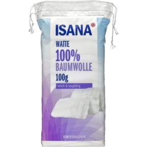 독일 로스만 ISANA 이사나 면 화장솜 100g