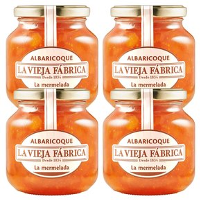 스페인 LA VIEJA FABRICA 살구 잼 350g 4개