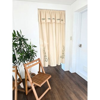 블랑쉬하우스 프렌치 홈 아틀리에 자수 커튼