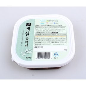 [담가] 매실장아찌 120g [우리농산물/산지직송/순창성가정식품]