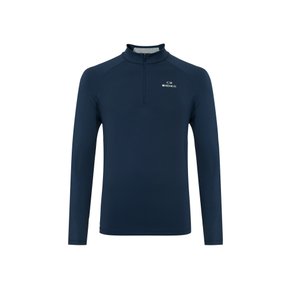 ICE LONG 아이스 롱 남성 긴팔짚업 티셔츠Carbon Blue 4927084