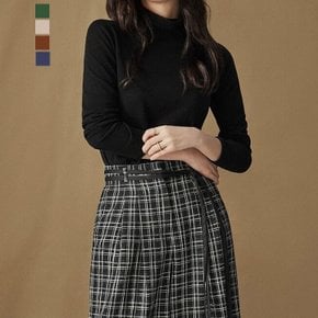[~88까지]소프트 경량 반폴라 니트티셔츠