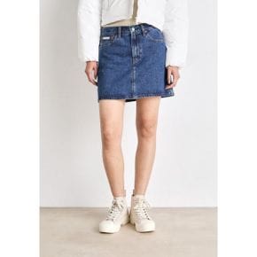 5198463 Calvin Klein HERO MINI SKIRT - Denim skirt pacifico