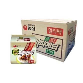  [시선] 농심 짜파게티140g(5개입) x 8번들(1박스)