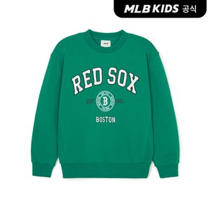 MLB키즈 (공식)24SS 바시티 맨투맨 BOS (Ptn.Green)