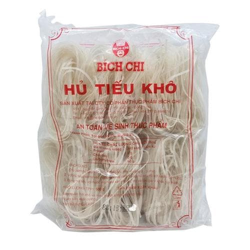 비치치 베트남 후티우코 쌀국수면 2mm 후띠우 버미셀리 누들 쌀면 500g, 1개(1)