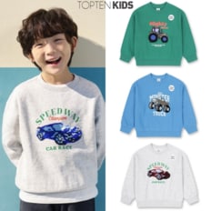 탑텐키즈 25년 SS (남아) 테리 시퀸 스웨트셔츠MKF1TR1102