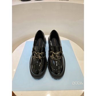 소다 [시흥점] 여성 체인장식 경량 로퍼 (FLS428)